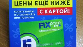 Сколько стоит карточка Fix Price в Кира Пластинина