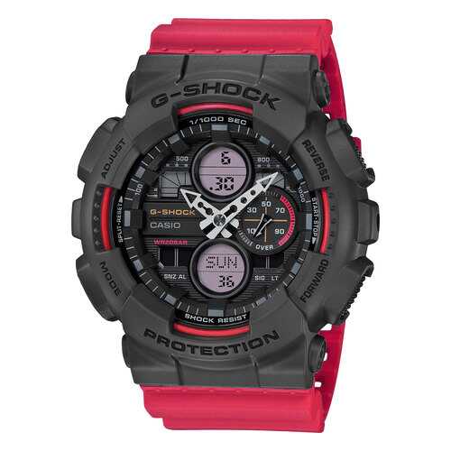 Японские наручные часы Casio G-SHOCK GA-140-4AER с хронографом в Кира Пластинина