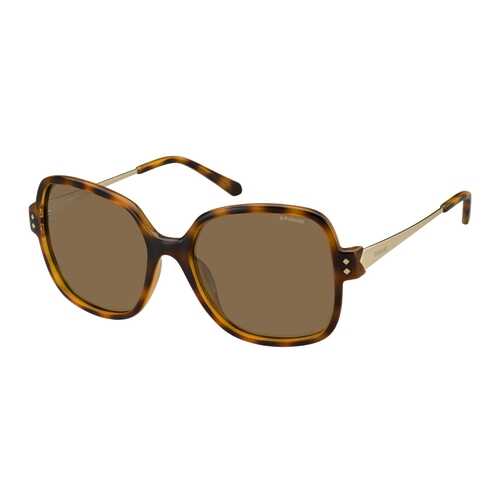 Солнцезащитные очки женские POLAROID PLD 4046/S коричневые в Кира Пластинина