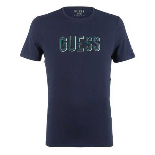 Футболка мужская Guess M0YI9A-J1300 синяя M в Кира Пластинина