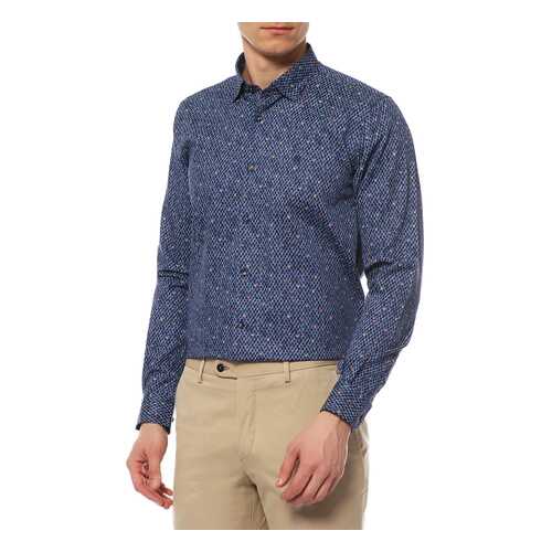 Рубашка мужская MONDIGO 420805 синяя S в Кира Пластинина