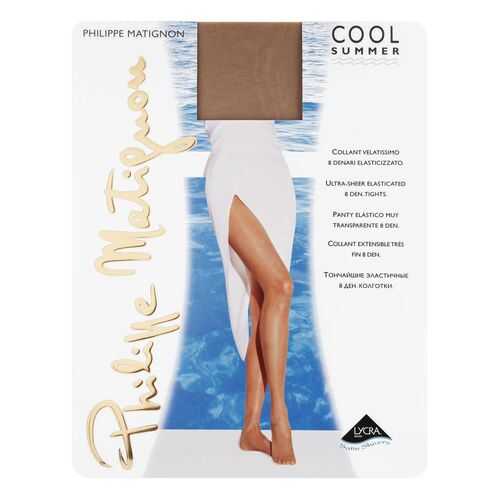 Колготки Philippe Matignon COOL SUMMER 8 / The (Чай) / 4 (L) в Кира Пластинина