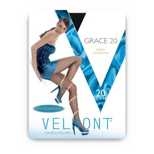 Колготки женские VELMONT VN GRACE 20 черные 4 (L) в Кира Пластинина