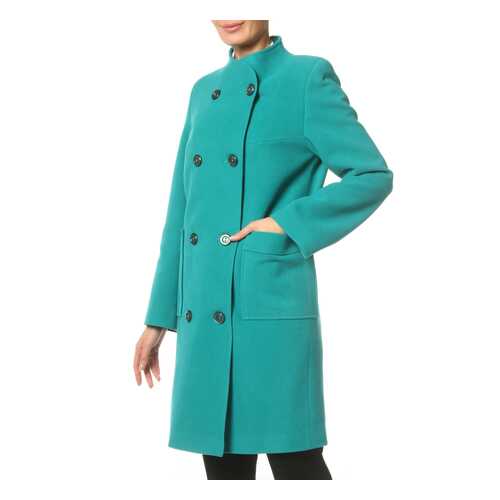 Пальто женское TWELVE MONTHS К7DK0067 голубое 48 RU в Кира Пластинина