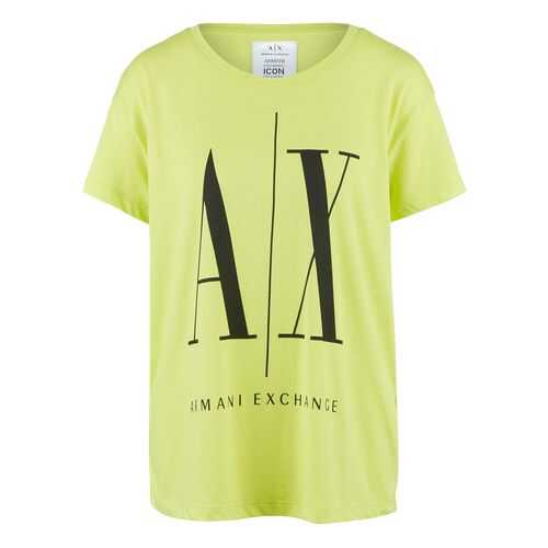 Футболка женская Armani Exchange 8NYTCX YJG3Z желтая S в Кира Пластинина