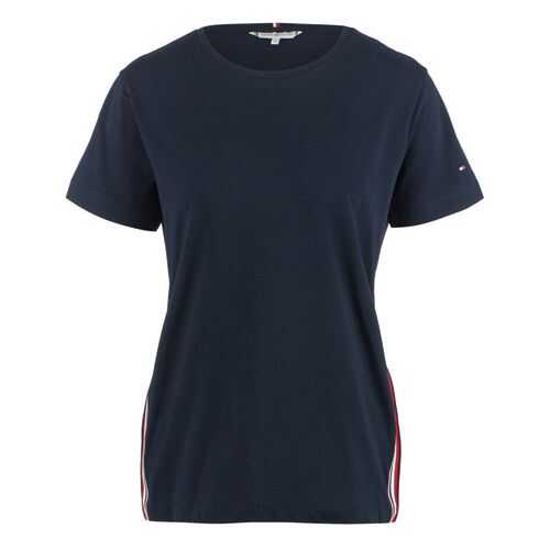 Футболка женская Tommy Hilfiger WW0WW28025 синяя M в Кира Пластинина