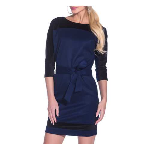 Платье женское Gloss 22326(09) синее 40 RU в Кира Пластинина